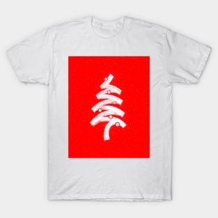 Christmas tree Red T-Shirt